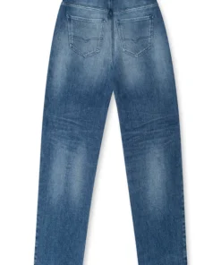 Alternative view of 1956 - די טוליפ ג׳ינס בגזרה גבוהה וישרה - כחול