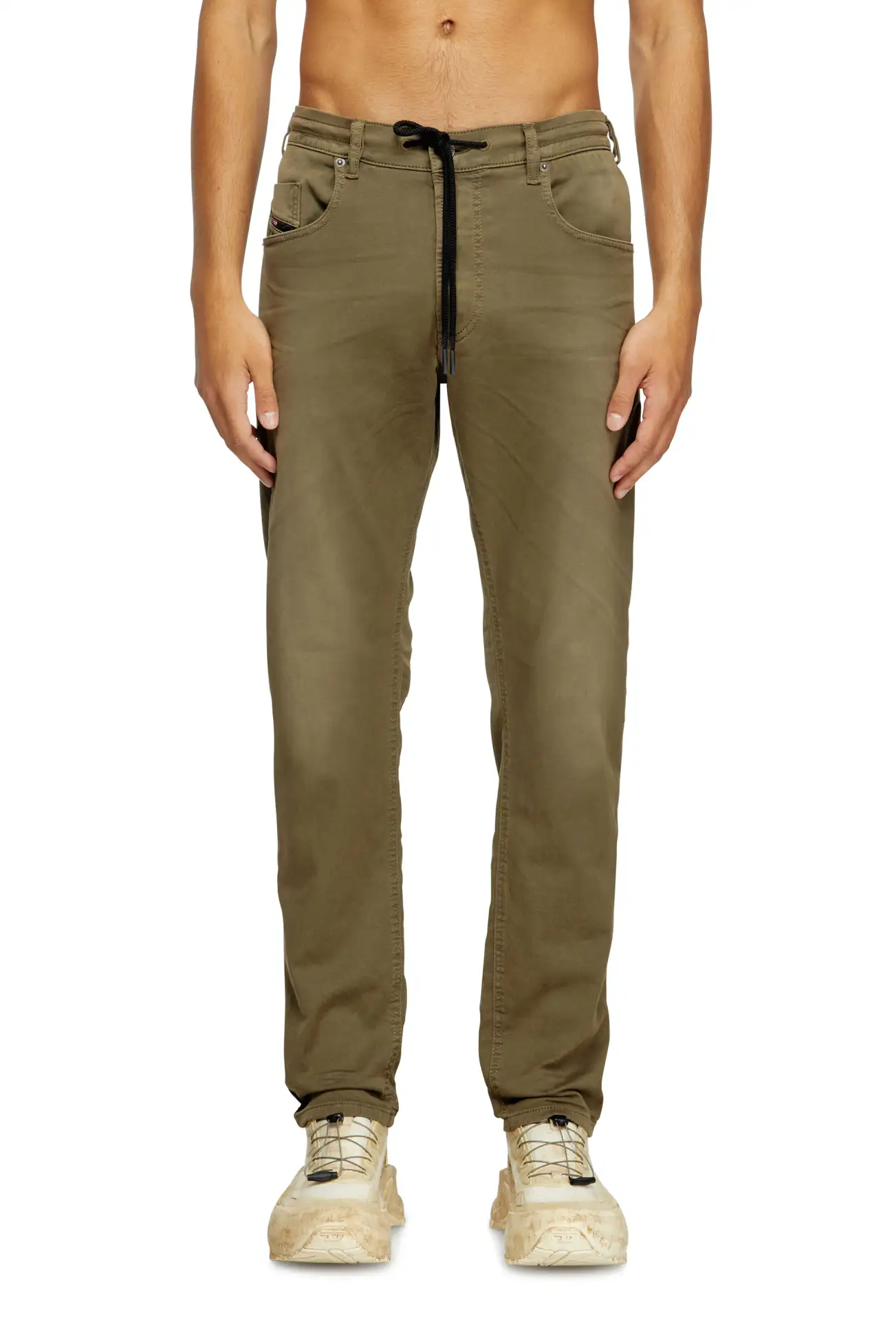 2032 - די קרולי ג׳וג ג׳ינס בגזרה רגילה - ירוק