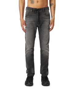 2032 - די קרולי ג׳וג ג׳ינס בגזרה רגילה - שחור/אפור כהה