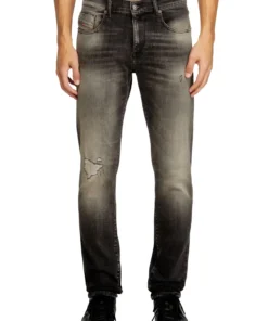 2019 - די סטראקט ג׳ינס בגזרה צרה - אפור כהה