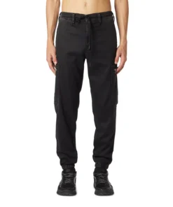 די לאב ג׳וג ג׳ינס בגזרה צמודה - שחור/אפור כהה