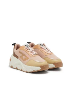 Alternative view of סניקרס סוואנה עם לוגו דיזל - ורוד/לבן