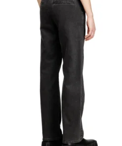 Alternative view of די פאנט צ׳ינו ג׳וג ג׳ינס בגזרה רגילה - שחור/אפור כהה