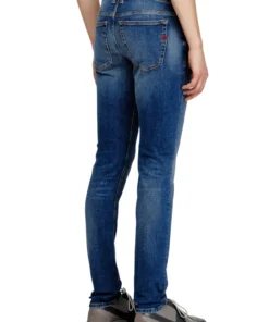 Alternative view of 1979 - סלינקר ג'ינס בגזרה צרה - כחול בינוני