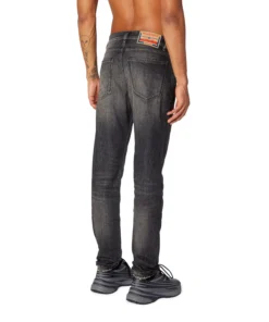 Alternative view of 2019 - די סטראקט ג׳ינס בגזרה צרה - שחור/אפור כהה