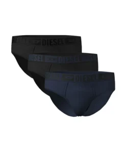 מארז שלישייה של בוקסרים בצבעים אחידים - כחול כהה